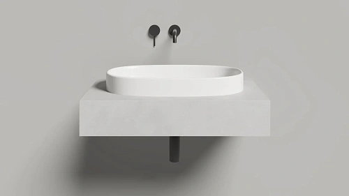 Раковина Salini GRECA 1803201M 645x385 полувстраиваемая S-Stone Раковина Salini GRECA 1803201M 645x385 полувстраиваемая S-Stone