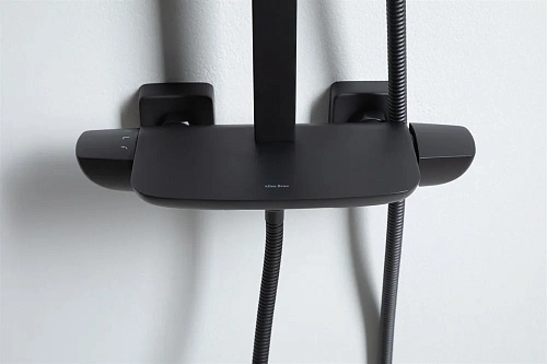 Душевая система Allen Brau Infinity 5.21030-31 черный матовый Душевая система Allen Brau Infinity 5.21030-31 черный матовый