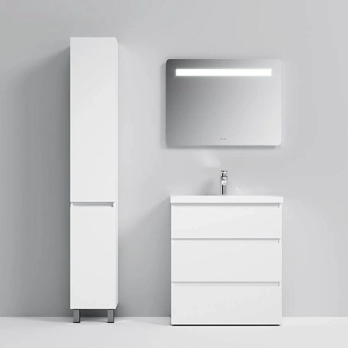 Тумба под раковину AM.PM Gem S M91FSX0752WG S, напольная, 75 см, белый Тумба под раковину AM.PM Gem S M91FSX0752WG S, напольная, 75 см, белый