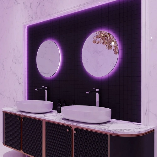 Зеркало Silver mirrors Savanna (LED-00002605) с подсветкой RGB D550 Зеркало Silver mirrors Savanna (LED-00002605) с подсветкой RGB D550