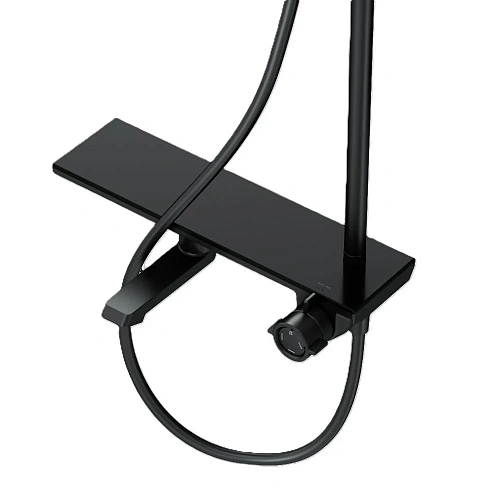 Душевая система AM.PM Gem F0790722 верхний душ 220мм черный Душевая система AM.PM Gem F0790722 верхний душ 220мм черный