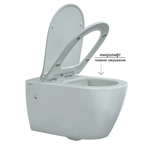 Комплект унитаза BERGES MASCON Rimless с инсталляцией NOVUM, кнопка D7, сидение дюропласт Toma Slim 043214 Комплект унитаза BERGES MASCON Rimless с инсталляцией NOVUM, кнопка D7, сидение дюропласт Toma Slim 043214