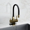 Смеситель для кухни Sancos Arno SC4005BG под фильтр, брашированное золото Смеситель для кухни Sancos Arno SC4005BG под фильтр, брашированное золото
