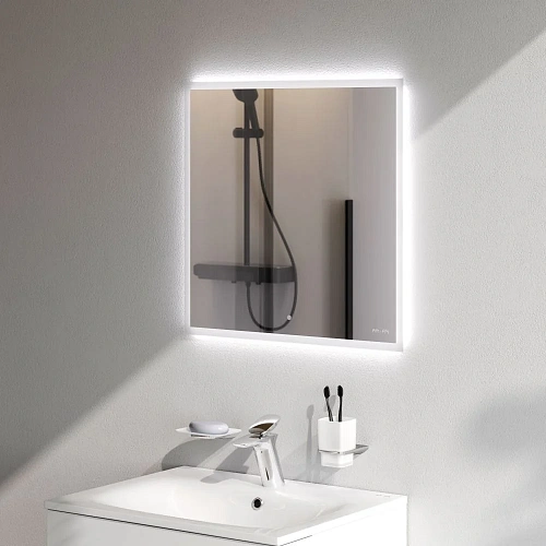 Зеркало AM.PM Spirit V2.0 M71AMOX0601SA с LED-подсветкой и системой антизапотевания, сенсор, 60 см Зеркало AM.PM Spirit V2.0 M71AMOX0601SA с LED-подсветкой и системой антизапотевания, сенсор, 60 см