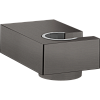 Картинка анонса товара «держатель ручного душа hansgrohe porter e, 28387340, шлифованный черный хром»