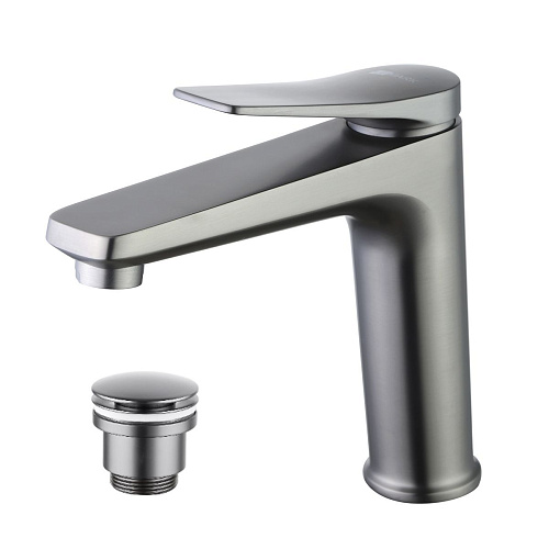 Смеситель для раковины Lemark Bronx LM3737GM , графит Смеситель для раковины Lemark Bronx LM3737GM , графит