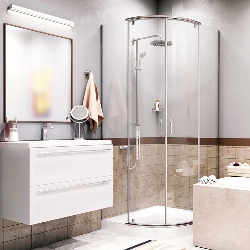 Душевой уголок WasserKRAFT Leine 35P01 хром Душевой уголок WasserKRAFT Leine 35P01 хром