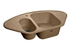 Кухонная мойка GranFest Corner C-960 E топаз топаз Кухонная мойка GranFest Corner C-960 E топаз топаз