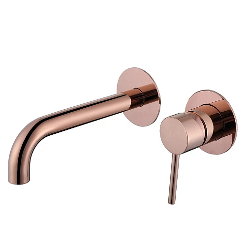 Смеситель для раковины ABBER Wasser Kreis AF8112RG скрытого монтажа, розовое золото Смеситель для раковины ABBER Wasser Kreis AF8112RG скрытого монтажа, розовое золото