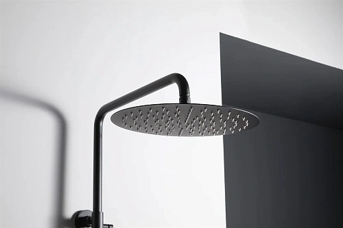 Душевая система Allen Brau Priority 5.31A10-31 черный матовый Душевая система Allen Brau Priority 5.31A10-31 черный матовый