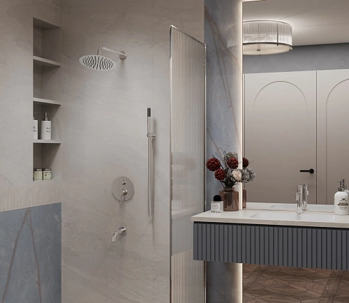 Душевая система Vincea Villa VSFW-1VL3CH встраиваемая, 3 режима, хром Душевая система Vincea Villa VSFW-1VL3CH встраиваемая, 3 режима, хром