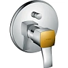 Смеситель для ванны Hansgrohe Metropol Classic 31345090, хром/под золото