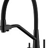 Смеситель для кухни Splenka S71.62.06 с гибким изливом с подключением к фильтру, черный Смеситель для кухни Splenka S71.62.06 с гибким изливом с подключением к фильтру, черный