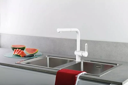 Смеситель для кухни Paffoni Ringo RIN295BO Смеситель для кухни Paffoni Ringo RIN295BO