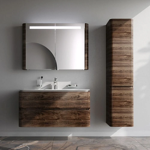 Тумба под раковину AM.PM Sensation M30FHX1002NF подвесная, 100 см, орех, текстурированное Тумба под раковину AM.PM Sensation M30FHX1002NF подвесная, 100 см, орех, текстурированное