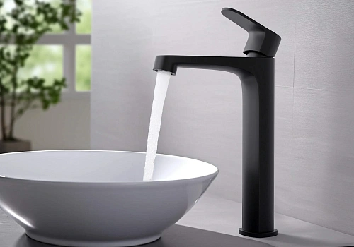 Смеситель для раковины Aquatek ОБЕРОН AQ1204MB Черный матовый Смеситель для раковины Aquatek ОБЕРОН AQ1204MB Черный матовый