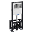 Инсталляция для унитаза WasserKRAFT Dill 61TLT.010.ME.PB02 с клавишей смыва черный Инсталляция для унитаза WasserKRAFT Dill 61TLT.010.ME.PB02 с клавишей смыва черный