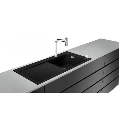 Кухонная мойка Hansgrohe со смесителем 450 с крылом C51-F450-08 43219000, хром Кухонная мойка Hansgrohe со смесителем 450 с крылом C51-F450-08 43219000, хром