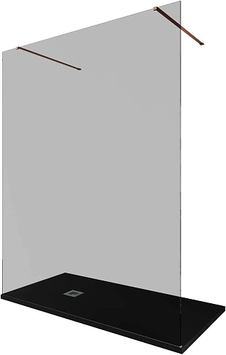 Душевая перегородка Allen Brau Infinity 2 160 3.21060.60.T медь брашированная Душевая перегородка Allen Brau Infinity 2 160 3.21060.60.T медь брашированная