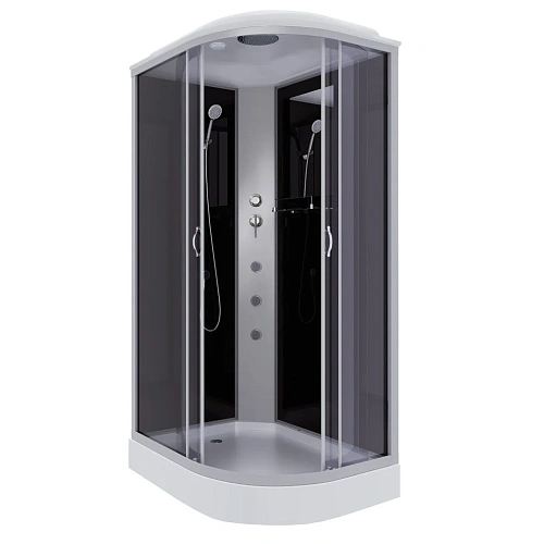 Душевая кабина Niagara Classic NG-3512-14LG (1200х800х2150) низкий поддон (13см) стекло тонированное 35121433LG Душевая кабина Niagara Classic NG-3512-14LG (1200х800х2150) низкий поддон (13см) стекло тонированное 35121433LG