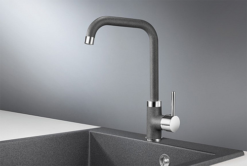 Смеситель для кухни Granula 0041, ГРАФИТ Смеситель для кухни Granula 0041, ГРАФИТ