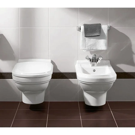 Крышка-сиденье Villeroy & Boch Hommage 8809S1R1 (8809 S1 R1) белый Alpin Крышка-сиденье Villeroy & Boch Hommage 8809S1R1 (8809 S1 R1) белый Alpin