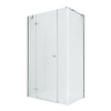 Душевой уголок NEW TRENDY REFLEXA PLUS L 110x80x200 EXK-5084 хром