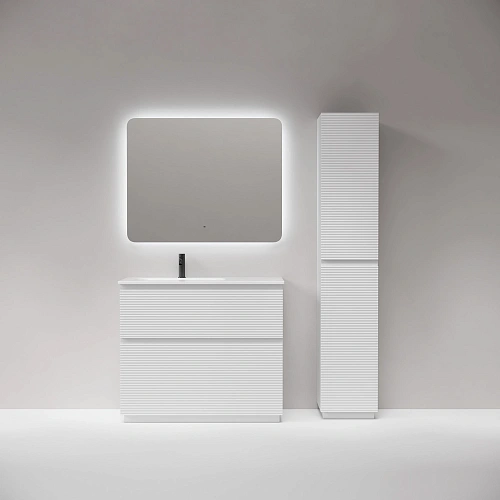 Тумба под раковину SANCOS Folk Floor FL100FLW левая 995х445х850 Bianco, напольная Тумба под раковину SANCOS Folk Floor FL100FLW левая 995х445х850 Bianco, напольная