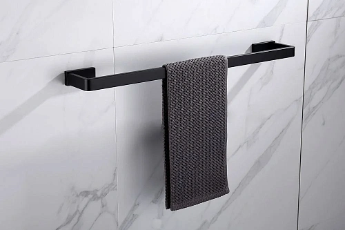 Полотенцедержатель ABBER Westen AA1754B черный матовый Полотенцедержатель ABBER Westen AA1754B черный матовый
