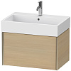 Тумба под раковину Duravit XVIU XV42350B171 подвесная 68.4 см Средиземноморский дуб