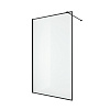 Картинка анонса товара «душевая перегородка new trendy new modus black 100x200 exk-0107 (черный)»