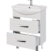 Тумба под раковину DREJA ALDA, 65 см , подвесная/напольная, 2 ящика. белый глянец, под ум. Лагуна 65 99.0404 Тумба под раковину DREJA ALDA, 65 см , подвесная/напольная, 2 ящика. белый глянец, под ум. Лагуна 65 99.0404