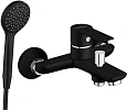 Смеситель для ванны STWORKI Хельсинки by Damixa Хельсинки HFHS10030 черный, настенный, латунь, однор 427474 Смеситель для ванны STWORKI Хельсинки by Damixa Хельсинки HFHS10030 черный, настенный, латунь, однор 427474