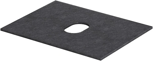 Столешница Aquanet Flat 60 00345761 графит Столешница Aquanet Flat 60 00345761 графит