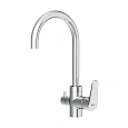 Смеситель для кухни Damixa Merkur 400730000 с каналом для питьевой воды, хром Смеситель для кухни Damixa Merkur 400730000 с каналом для питьевой воды, хром