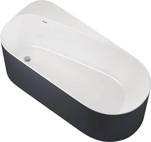 Акриловая ванна Allen Brau Priority 170x80 2.31001.20/AM белый глянец (панель антрацит) Акриловая ванна Allen Brau Priority 170x80 2.31001.20/AM белый глянец (панель антрацит)