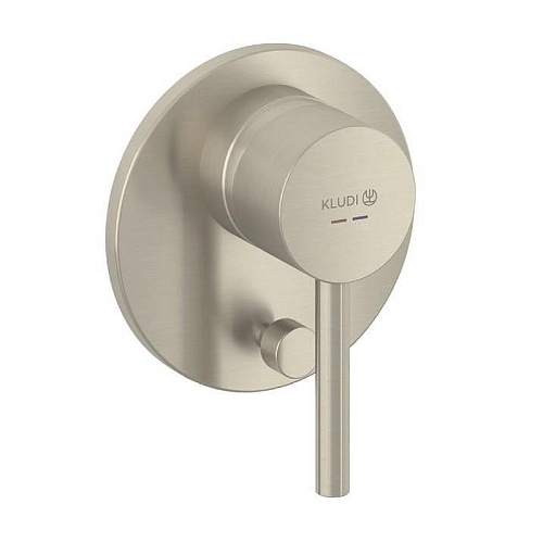 Смеситель для ванны Kludi BOZZ 38716N576 встраиваемый для 38624N брашированный никель Смеситель для ванны Kludi BOZZ 38716N576 встраиваемый для 38624N брашированный никель