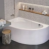 Акриловая ванна Roca Merida 170x100 асимметричная левая белая 248644000 Акриловая ванна Roca Merida 170x100 асимметричная левая белая 248644000