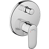 Картинка анонса товара «смеситель для ванны hansgrohe vernis blend 71467000, хром»