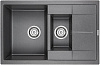 Картинка анонса товара «кухонная мойка paulmark feste, pm237850-dg, графит, 775х495 мм»