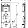 Инсталляция для унитаза TECEprofil 9300044 Инсталляция для унитаза TECEprofil 9300044