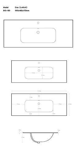 Тумба под раковину La Fenice TERRA Grigio 100 FNC-01-TER-G-100 серая Тумба под раковину La Fenice TERRA Grigio 100 FNC-01-TER-G-100 серая