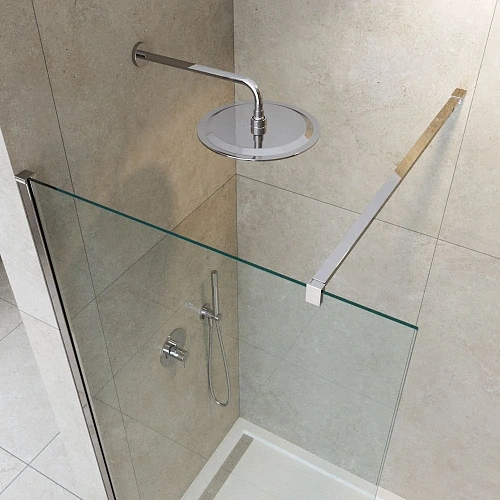 Душевая перегородка CEZARES LIBERTA-L-1-105-120-C-Cr 105см стекло прозрачное, профиль хром Душевая перегородка CEZARES LIBERTA-L-1-105-120-C-Cr 105см стекло прозрачное, профиль хром