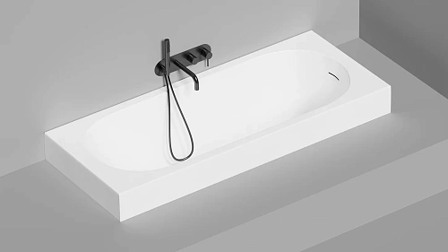 Ванна из искусственного камня Salini ORNELLA 160х70 KIT покраска по RAL полностью 102426MF S-Stone Ванна из искусственного камня Salini ORNELLA 160х70 KIT покраска по RAL полностью 102426MF S-Stone