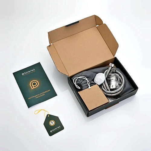 Смеситель для кухни Splenka S201.13.06, черный Смеситель для кухни Splenka S201.13.06, черный