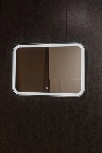 Зеркало Silver mirrors Давид-S 800х550 сенсорный выключатель, бегущая подсветка LED-00002738 Зеркало Silver mirrors Давид-S 800х550 сенсорный выключатель, бегущая подсветка LED-00002738