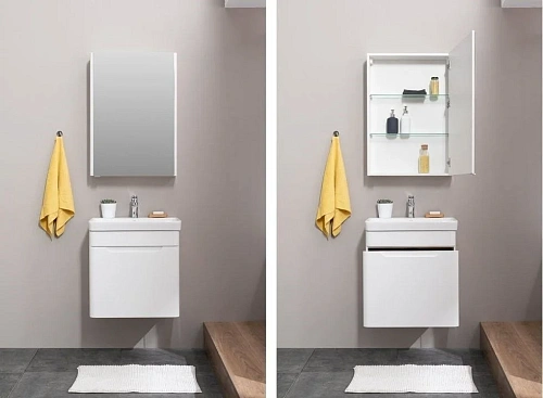 Комплект мебели Aquanet София 60 белый 00203649 Комплект мебели Aquanet София 60 белый 00203649