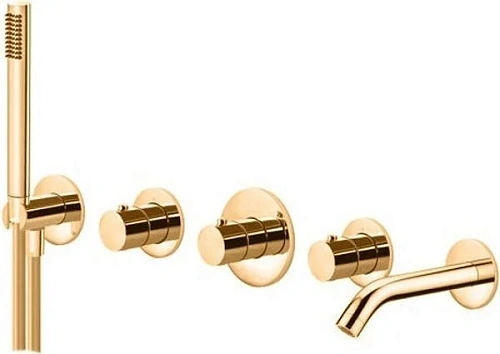 Смеситель для ванны Paffoni Modular Box MDE001HG Смеситель для ванны Paffoni Modular Box MDE001HG