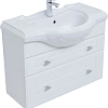 Тумба под раковину Aquanet Рондо 85 белый глянец 00304289 Тумба под раковину Aquanet Рондо 85 белый глянец 00304289