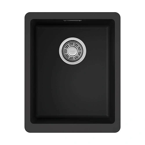 Кухонная мойка Omoikiri Kata 34-U-BL Artgranit/черный 4993382 Кухонная мойка Omoikiri Kata 34-U-BL Artgranit/черный 4993382